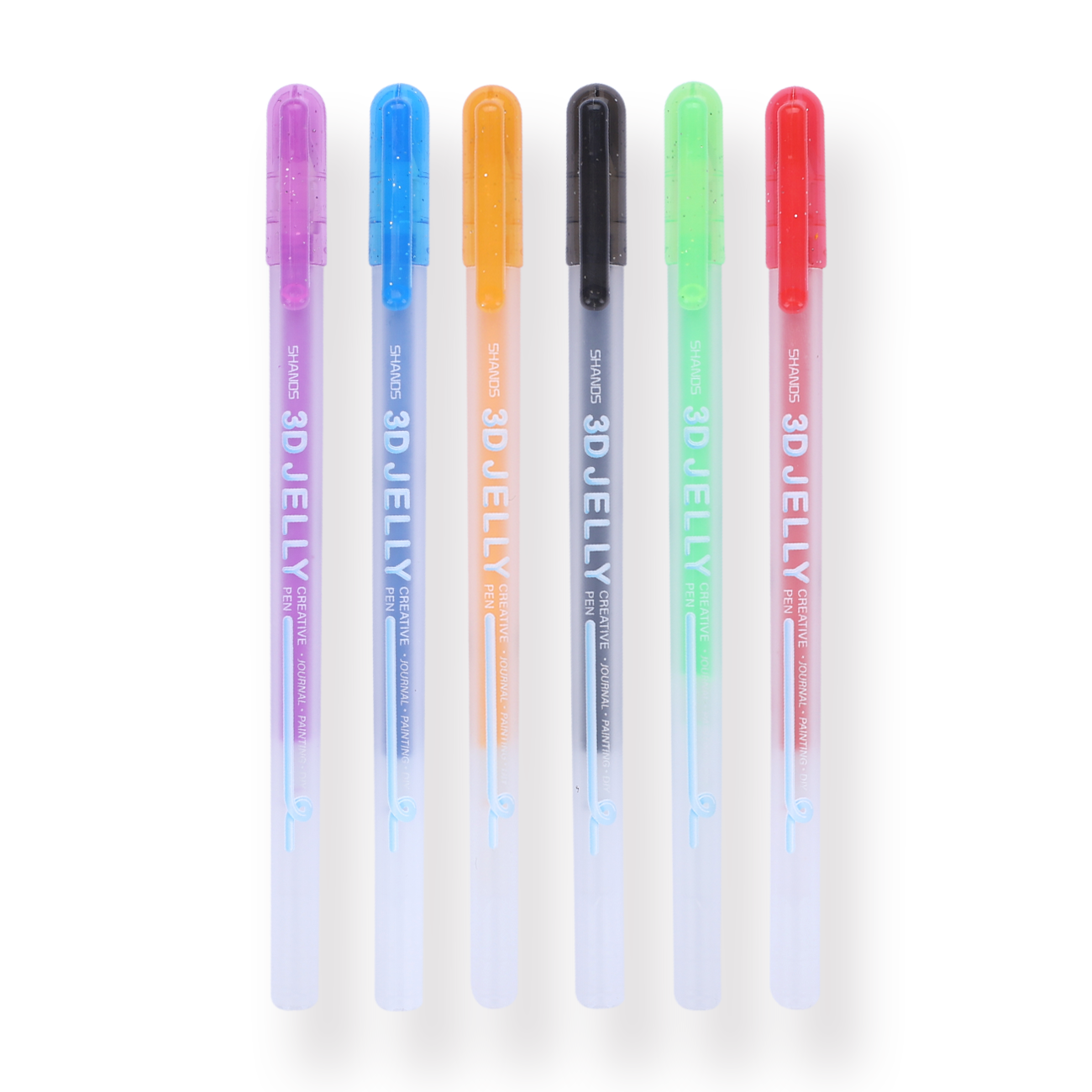 3D Jelly Pen - Set of 6