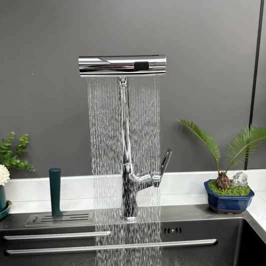 AquaFlow Pro™ - Kitchen tap with waterfall effect