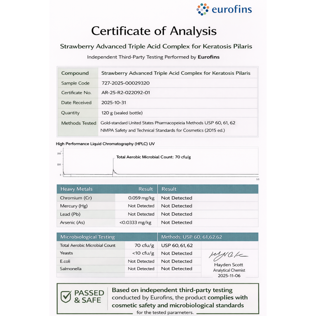 Advanced Triple-Acid Complex for Keratosis Pilaris