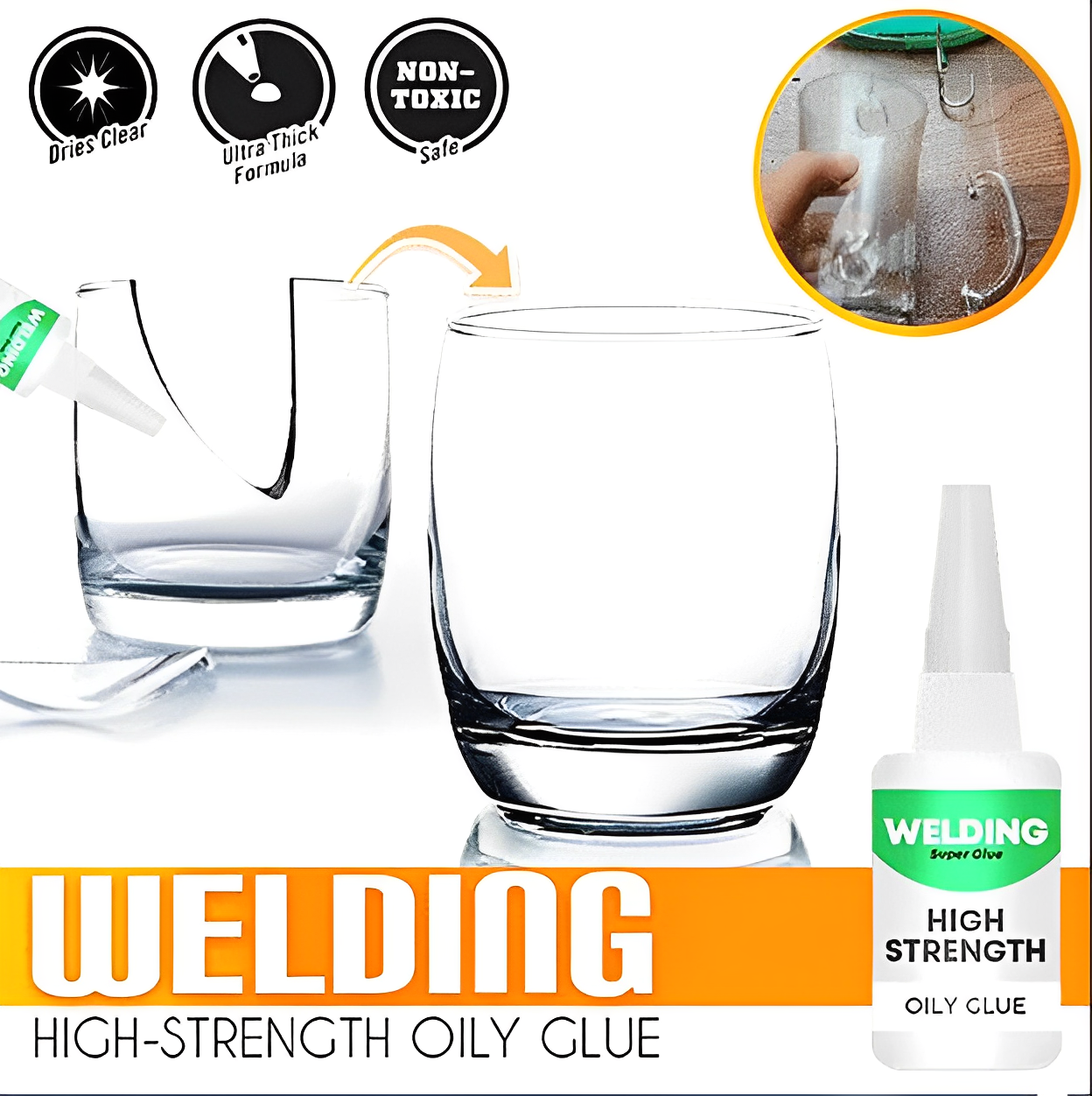 EasyGlue™ - High-Strength Oil-Based Welding Glue