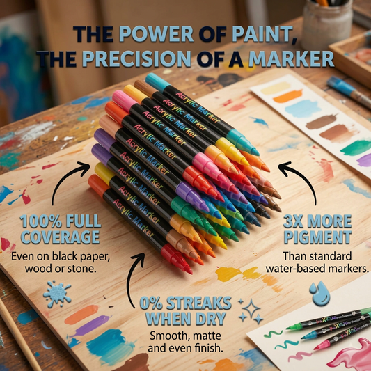 L'ACRYL'ART™ - Acrylic Markers