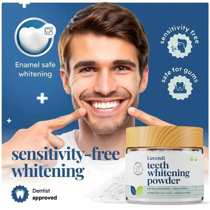 Luvendi® Triple Action Teeth Whitening Powder