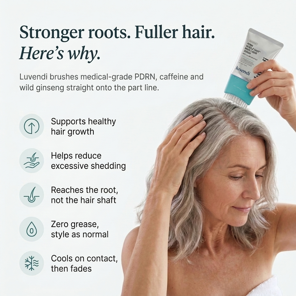 Fuller-Looking Roots in 12 Weeks, 30 Seconds a Day