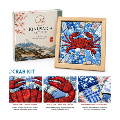 Kinusaiga Japanese Fabric Art Kit