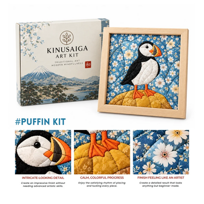 Kinusaiga Japanese Fabric Art Kit