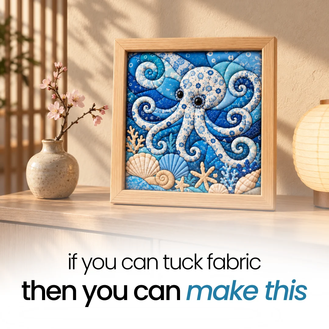 Kinusaiga Japanese Fabric Art Kit